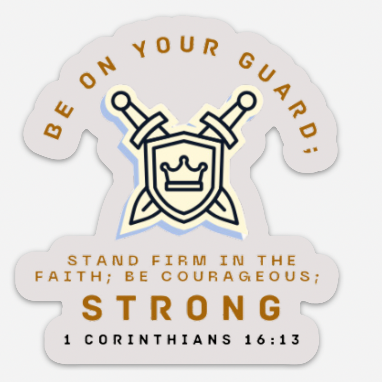 Boys Scripture Mirror Cling 3 pack