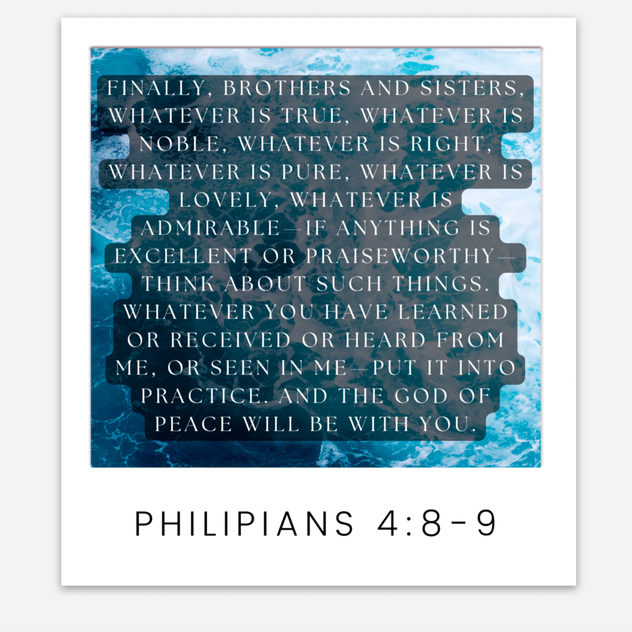 Anxiety Scripture Mirror Clings